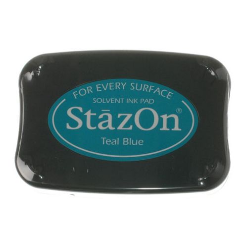 Image of Stazon Ink Pads Teal Blue