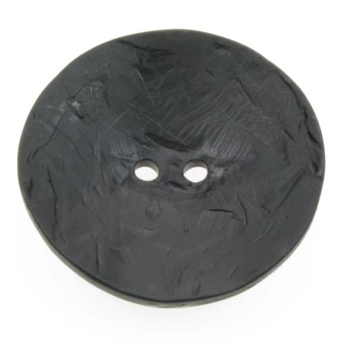 Image of Dill Buttons 60mm Dished Black