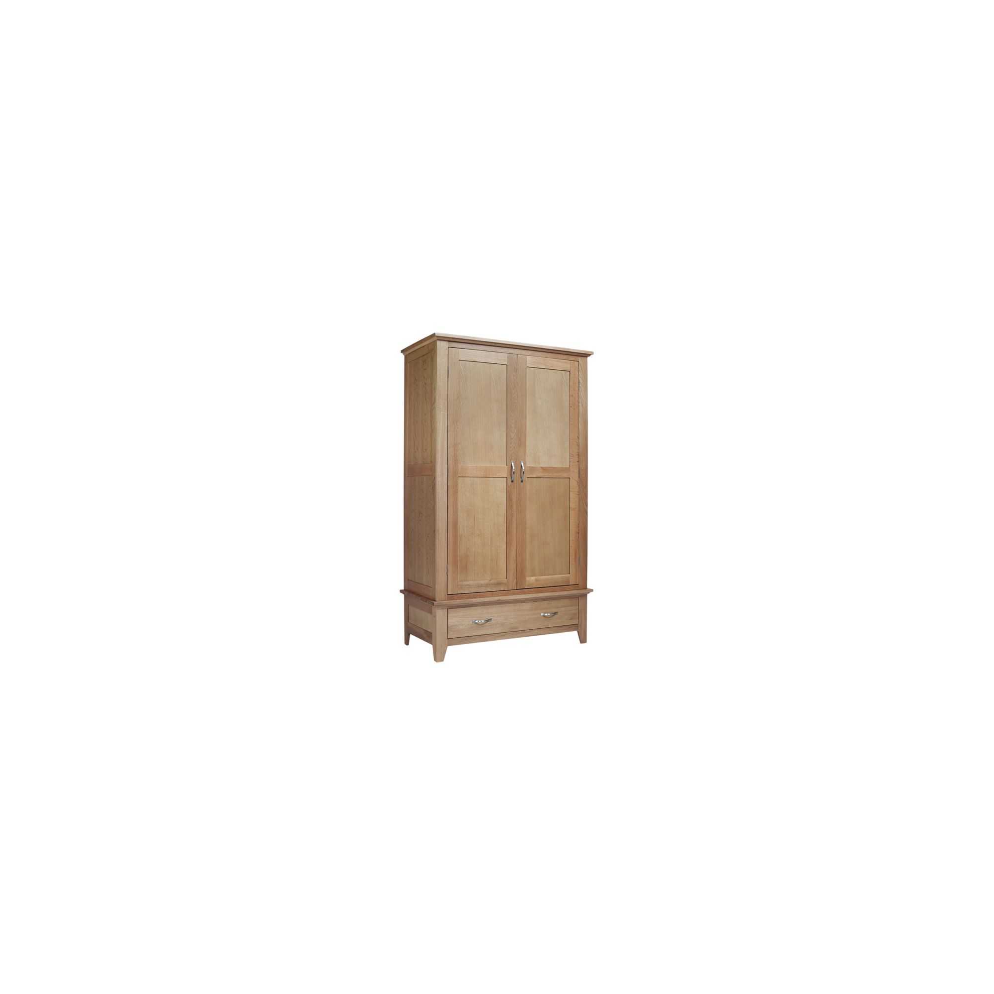 Ametis Sherwood Oak One Drawer Double Wardrobe at Tescos Direct