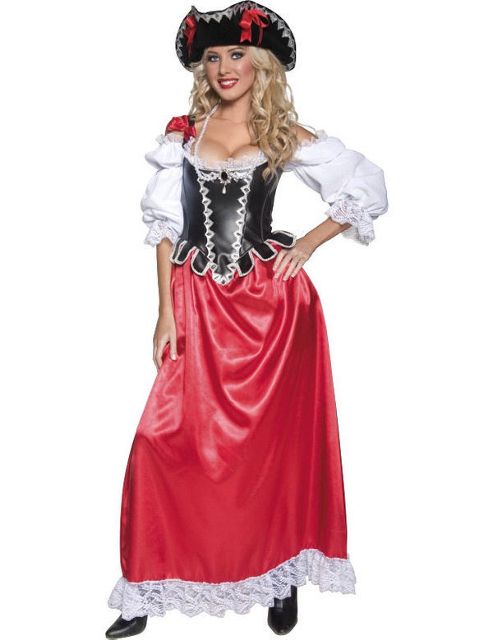 Image of Female Pirate Costume Small