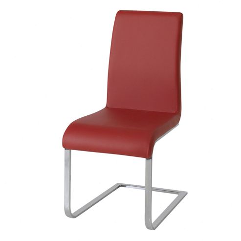 Image of Wilkinson Furniture Hue Dining Chair (set Of 2) - Red
