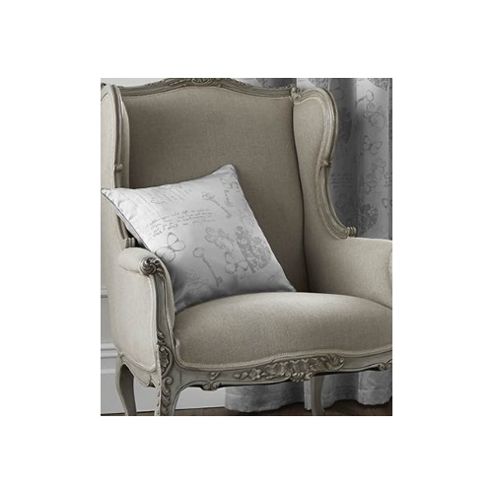 Image of Catherine Lansfield Les Sites De Paris Cushion Cover - Silver