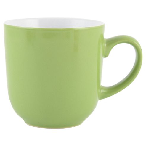 Image of Tesco Plain Green Hug Mug Single