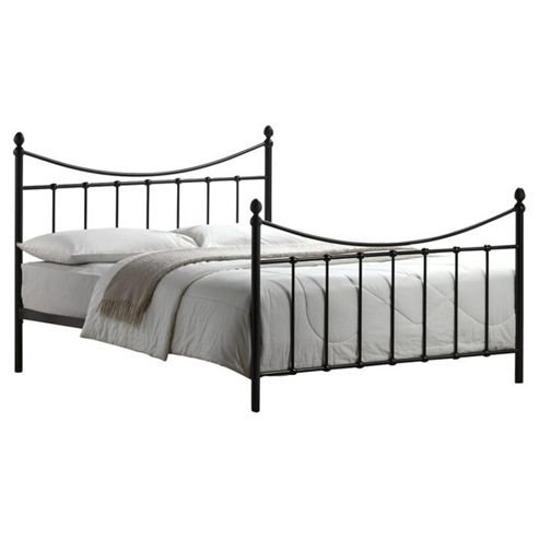 Image of Altruna Alderley Bed Frame - Small Double (4') - Black