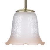 Endon Lighting Amber Glass Sofia Decorative Glass Shade