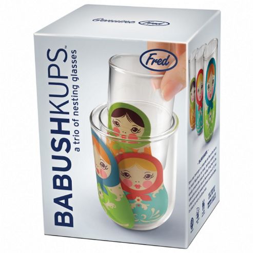 Image of Babushkups - Set Of 3 Drinking Glasses
