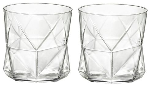 Image of Bormioli Rocco Cassiopea Tumblers Glasses - 330ml - 11.25oz - Set Of 2
