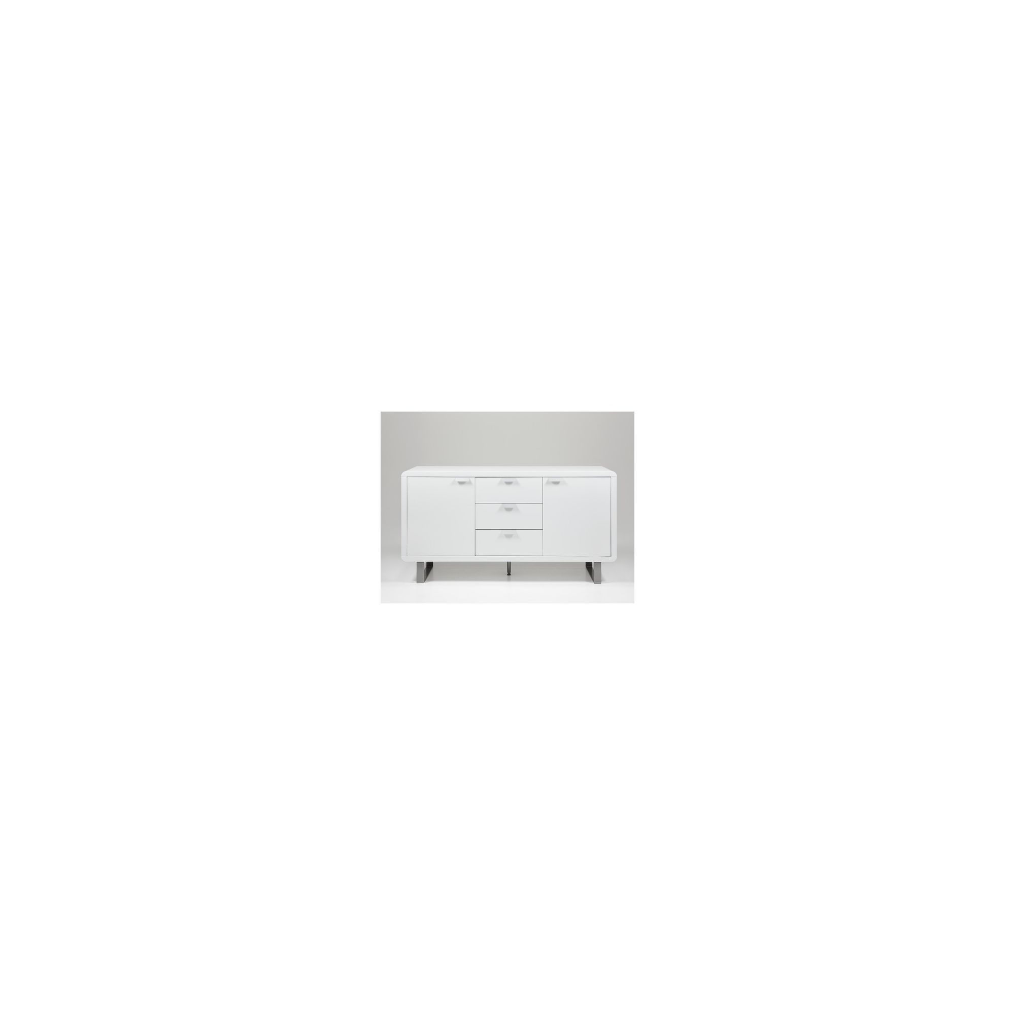 Aspect Design Sleek Sideboard in White at Tescos Direct