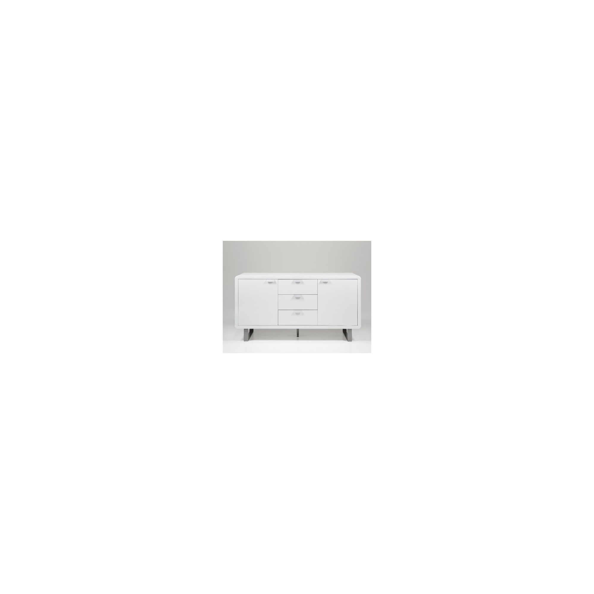 Aspect Design Sleek Sideboard in White at Tesco Direct