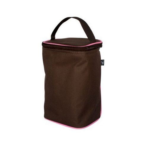Image of Jl Childress Tall Twocool 2-bottle Cooler - Cocoa & Pink