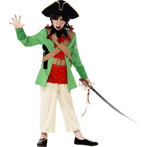 Image of Horrible Histories Blackbeard - Child Costume 7-9 Years