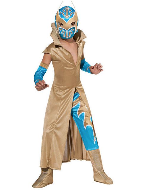Image of Child Deluxe Sin Cara Wwe Costume Large