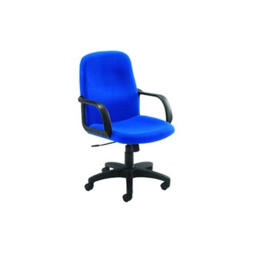Image of Jemini Kf03428 Managers Visitor Star Leg Chair Blue