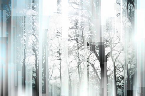 Image of Parvez Taj Wild Trees Wall Art - 101 Cm H X 152 Cm W X 5 Cm D