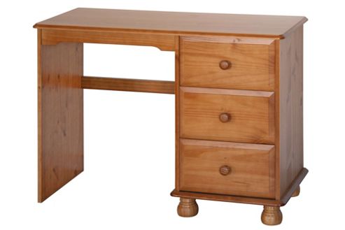 Image of Home Essence Sheraton Single Pedestal Dressing Table