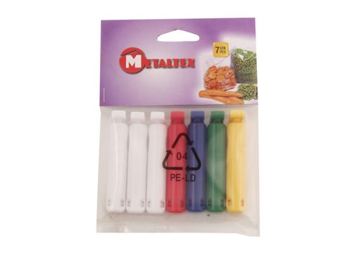 Image of Metaltex 295605 Bag Clips X7