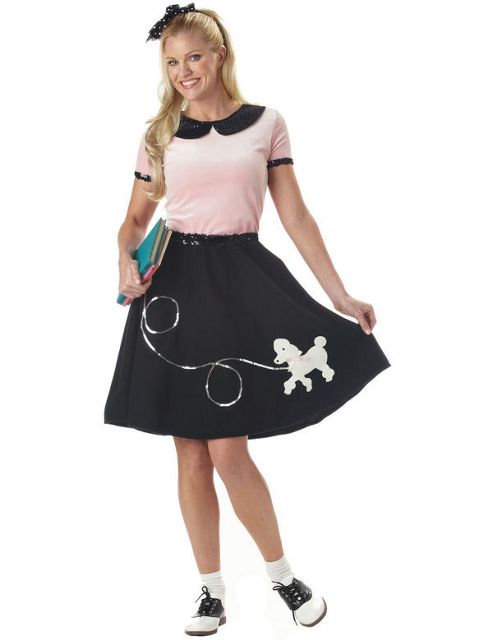 Image of 50s Girl Costume Extra Large