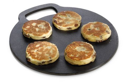 Image of Kitchen Craft Cast Iron Baking Stone - Black