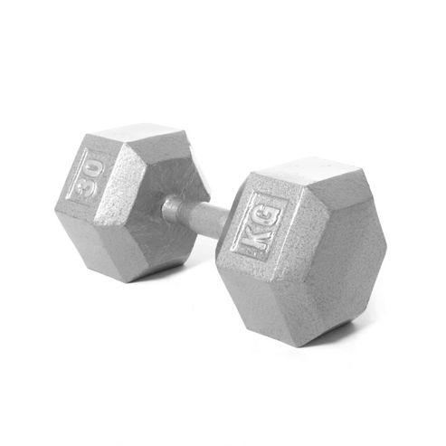 Image of Body Power 30kg Hex Dumbbell (x1)
