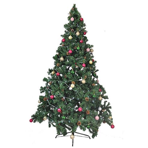 Image of Montana Pine Cone & Berries 7ft Christmas Tree