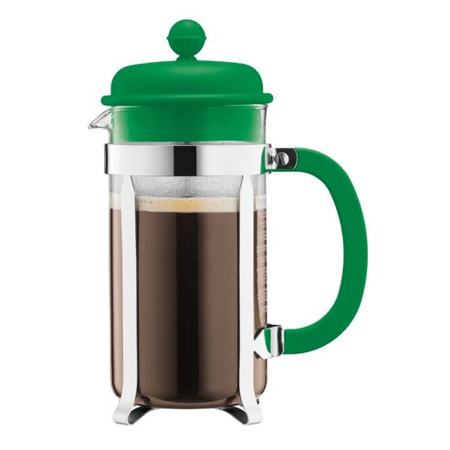 Image of Bodum 8 Cup, 1l Cafetiere, Coffee Maker, Green