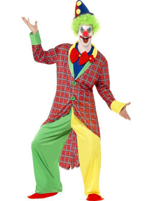 Image of L.a Circus Clown - Adult Costume Size: 42-44