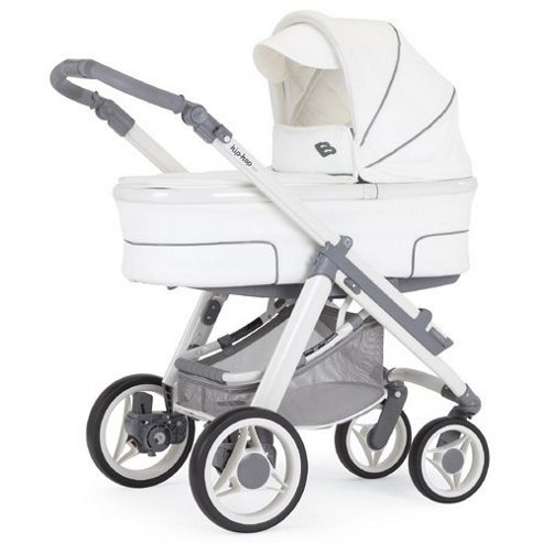Image of Bebecar Hip Hop Urban Magic Plus White Combi Pram (428)