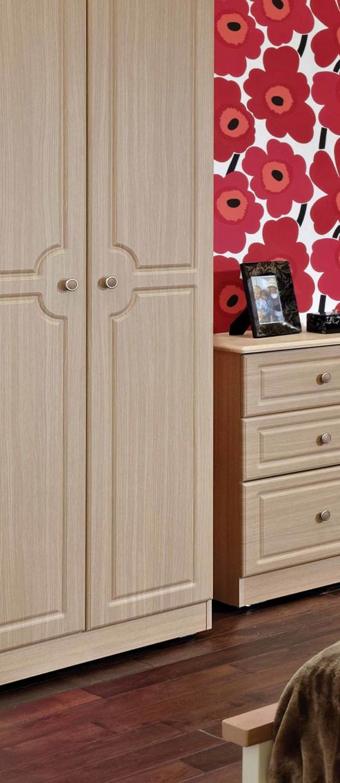 Image of Welcome Furniture Pembroke Plain Wardrobe - Driftwood - 95.5 Cm W
