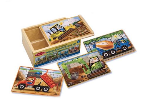 Image of Construction Puzzles In A Box