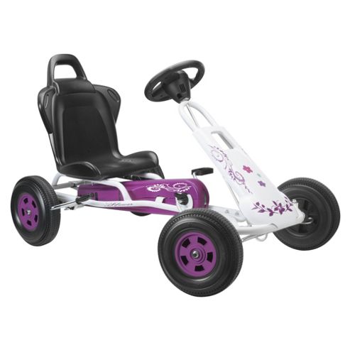 Image of Tourer T-1 Go Kart, Pink & White