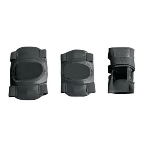 Image of Elbow, Wrist And Knee Pad Set In Black