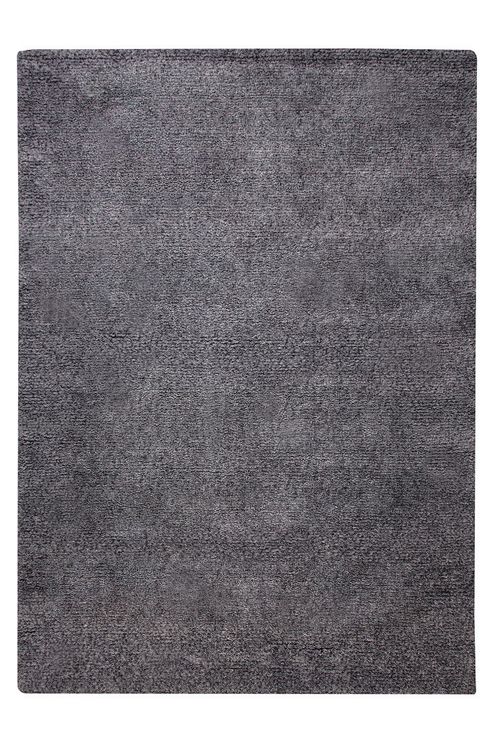 Image of Esprit Spacedyed Anthracite Tufted Rug - 140 Cm X 200 Cm (4 Ft 7 In X 6 Ft 7 In)