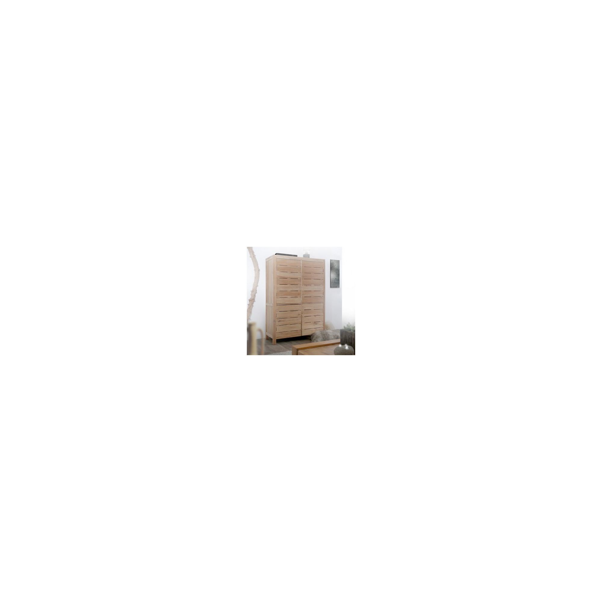 Tikamoon Minimalys Acacia Wardrobe at Tesco Direct