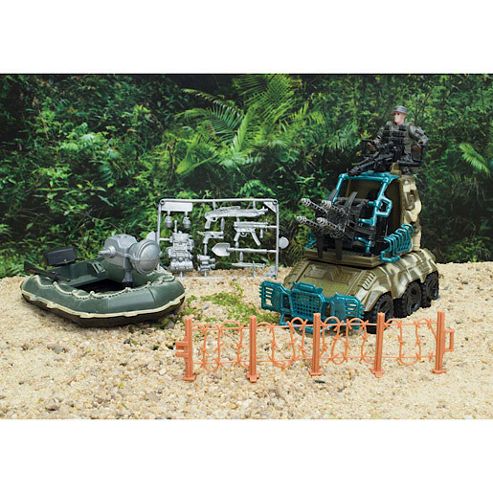 Image of Stealth Force Soldier In Action Set - Special Weapons And Tactics