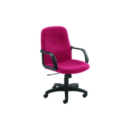 Image of Jemini Managers Visitor Star Leg Chair Claret Kf03430