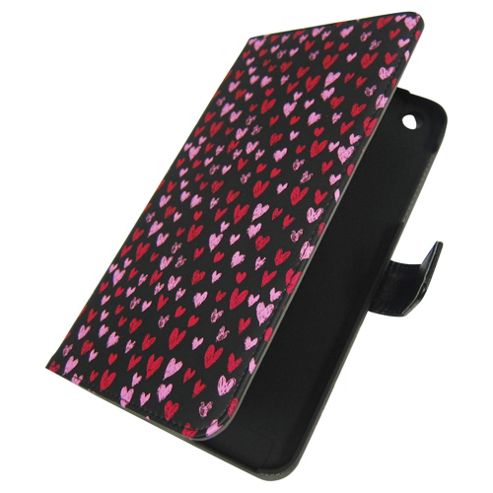 Image of Tesco Hudl 2 Folio Tablet Case - Hearts
