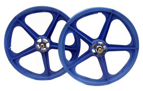 Image of Skyway Tuff Ii Blue 20" Bmx Wheelset