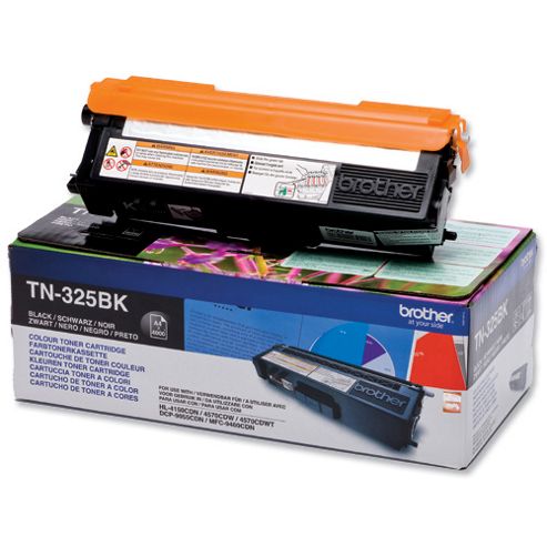Image of Brother Tn-325bk Toner Cartridge - Black
