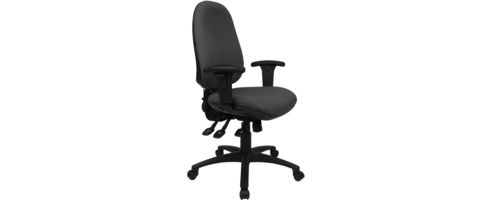 Image of Cappela High Back Posture Chair Black Kf03496