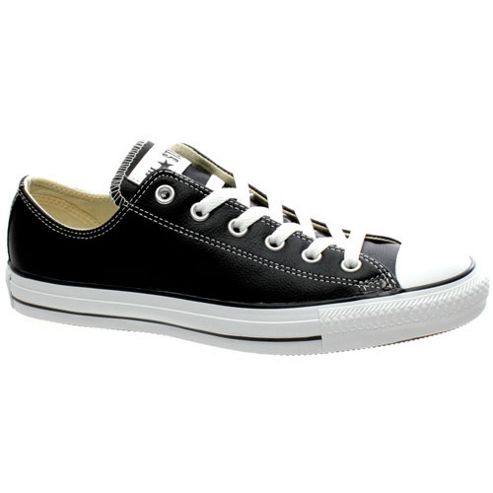 converse all star ox leather black