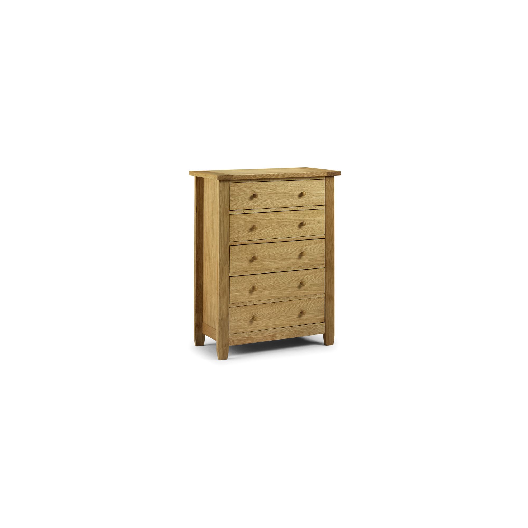 Julian Bowen Lyndhurst 5 Drawer Chest at Tesco Direct