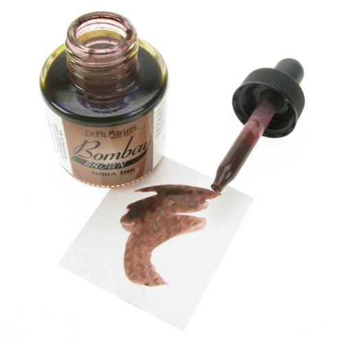 Image of Dr. Ph. Martin's Bombay Ink - Brown
