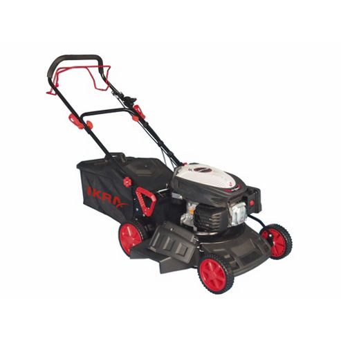 Image of Ikra Red Self-propelled Lamborghini-engined Petrol Lawn Mower
