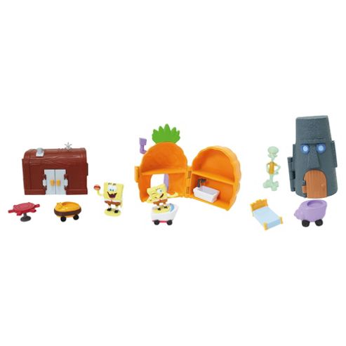 Image of Spongebob Squarepants Mini Bikini Bottom Playset