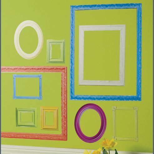 Image of Colour Frames Wall Stickers