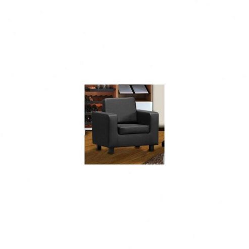 Image of Ideal Furniture Box Chair - Black