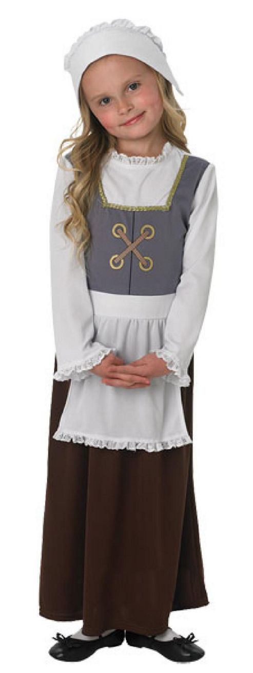 Image of Tudor Girl - Child Costume 3-4 Years