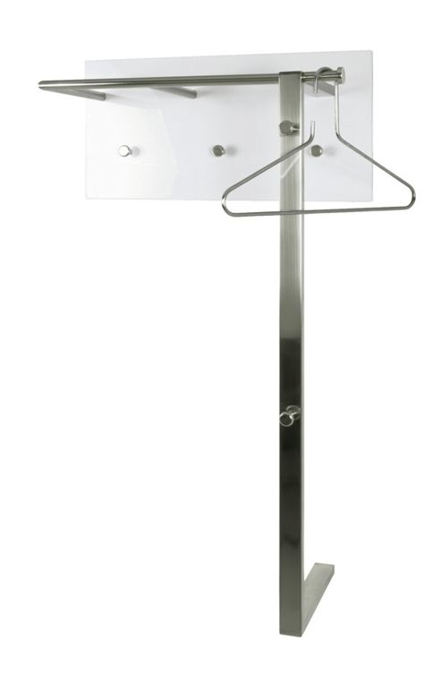Image of House Additions Wall Coat Rack - White