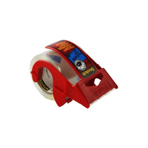 Image of 3m Scotch Packaging Tape On Dispenser 50mm X20 Metres E5020d