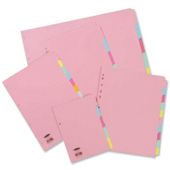 Concord Subject Dividers 230 Micron 5-Part A4 Ref 234256